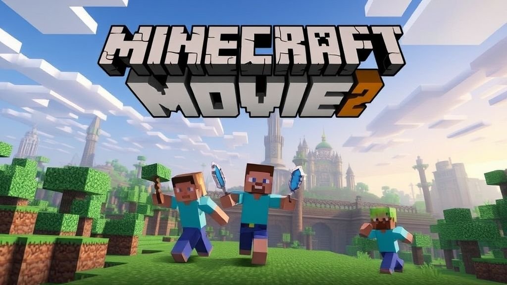 Minecraft Movie 2 ganha título oficial e estreia em julho de 2027