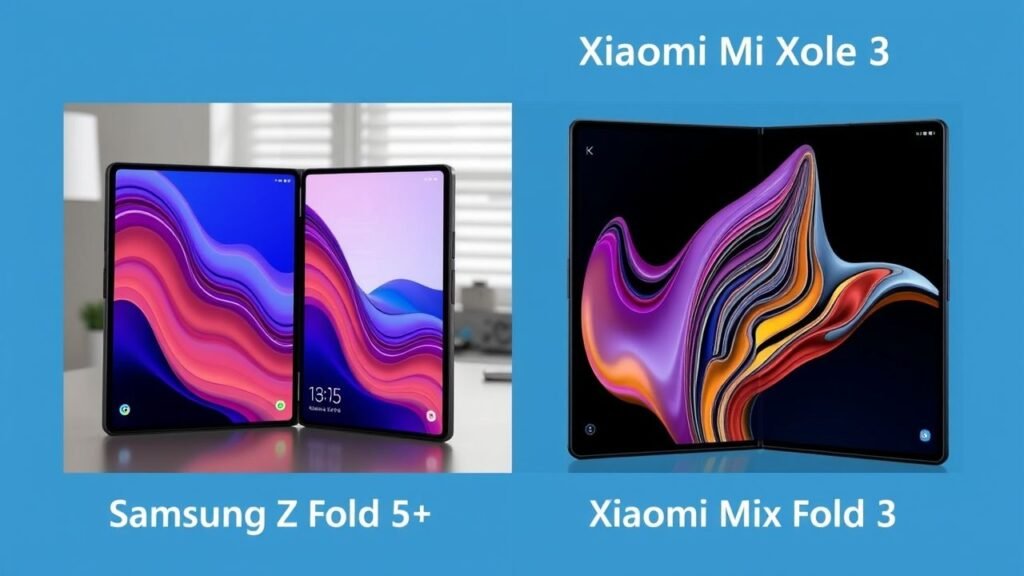 Samsung Z Fold5 ou Xiaomi Mix Fold 3: Qual É Melhor para Produtividade?