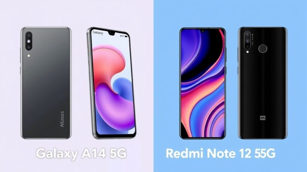 Galaxy A14 5G vs Redmi Note 12 5G: Qual Celular 5G Vale a Pena?