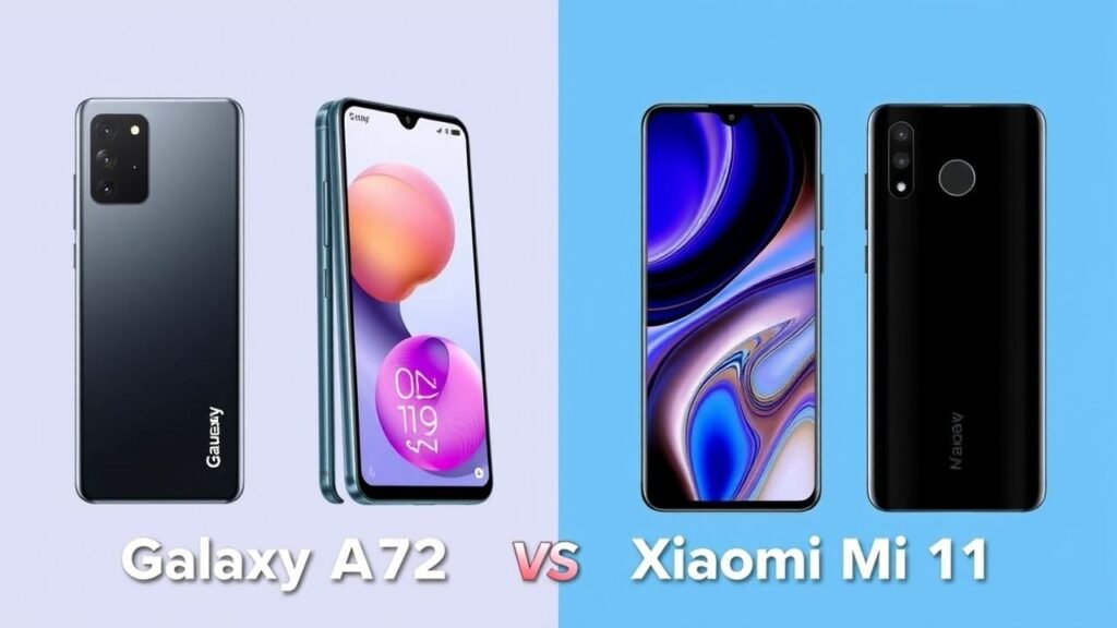 Galaxy A72 ou Xiaomi Mi 11: Qual Top Intermediário Comprar?