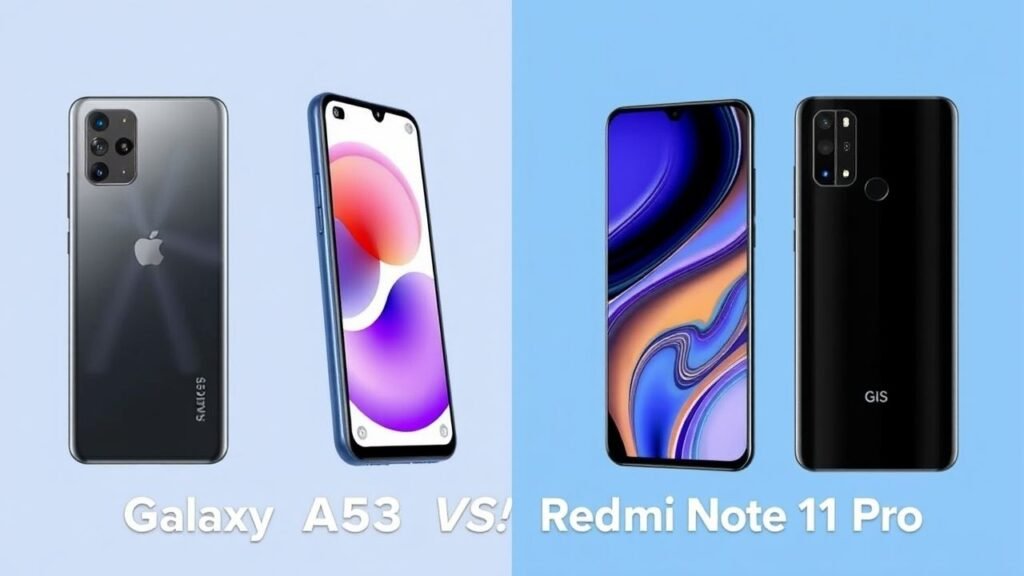 Galaxy A53 vs Redmi Note 11 Pro: Qual Tem Melhor Custo-Benefício?