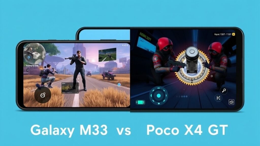Galaxy M33 ou Poco X4 GT: Qual Roda Jogos Sem Travar?