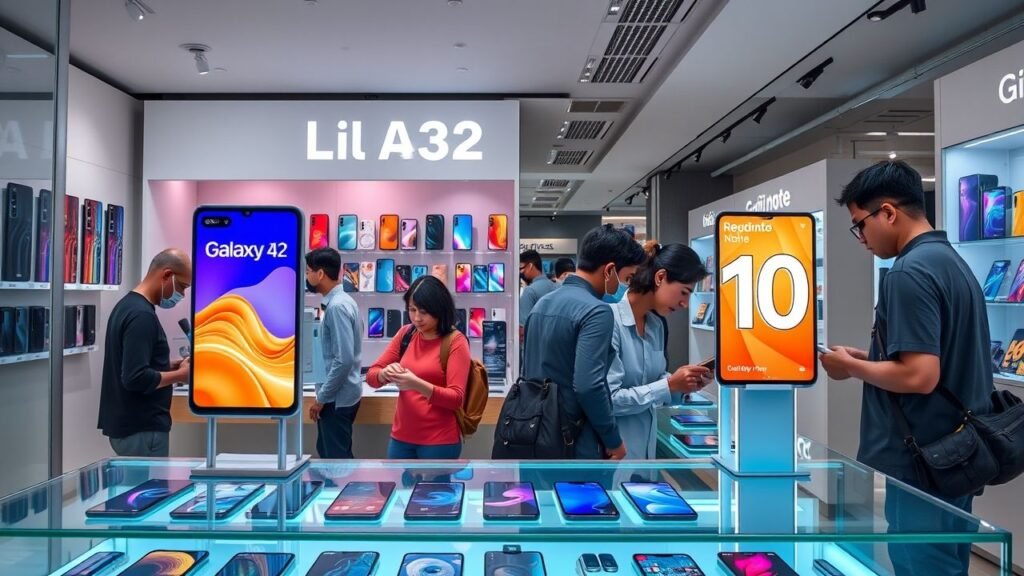Galaxy A32 vs Redmi Note 10: Onde Comprar com Garantia?